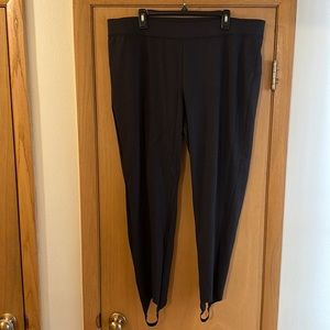 Chico’s Women’s Stirrup Stretch Pull On Pants Tweed Size 20-22 (4)